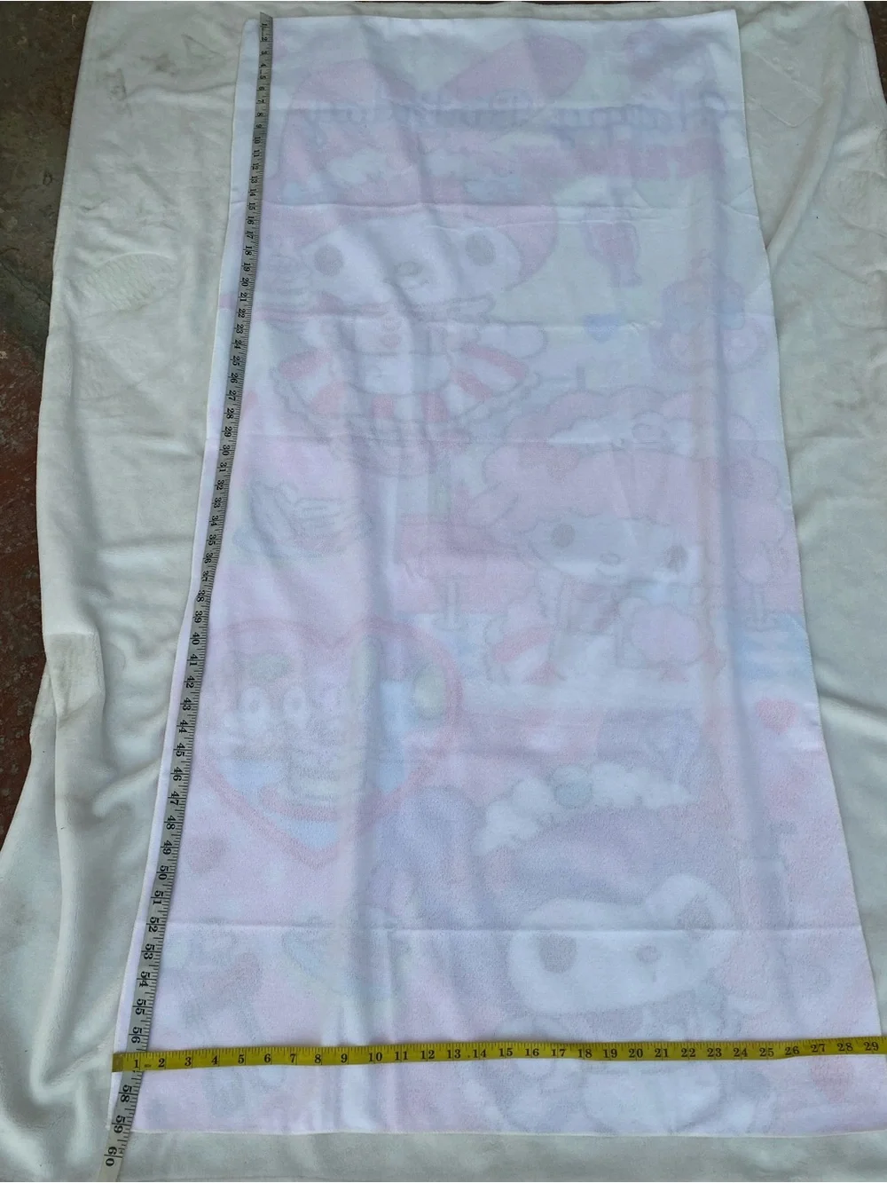 Beach Towel Pink/black